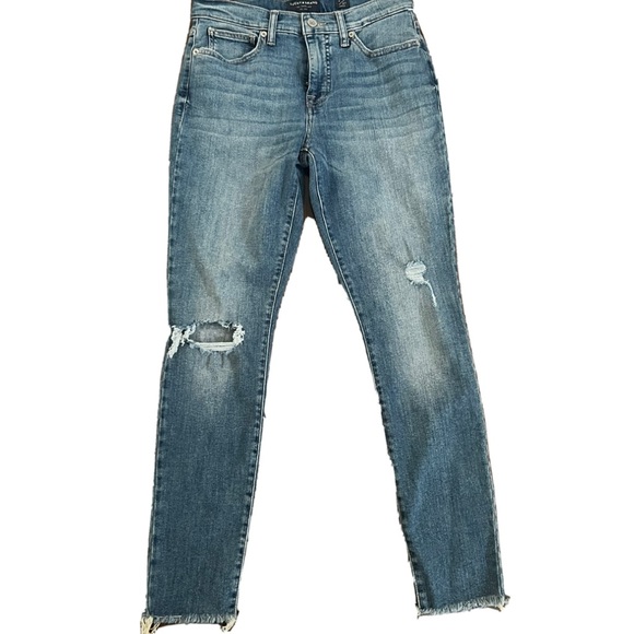 Lucky Brand Midrise Super Skinny Ava Denim Jeans - Picture 2 of 5
